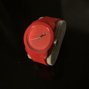 Red diesel watch